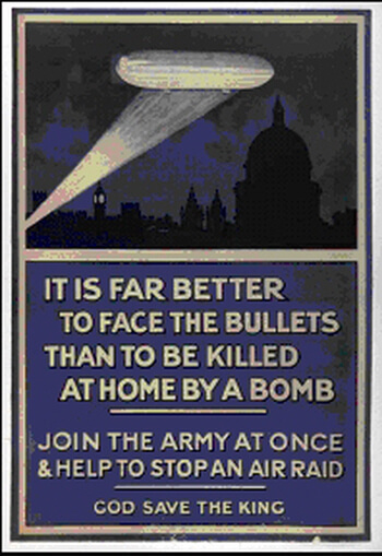 It is far better to face the bullets than be killed by a bomb at home